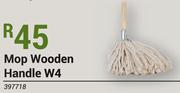 Mop Wooden Handle W4