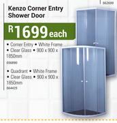Kenzo Corner Entry Shower Door