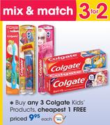 Colgate Kids Products-Each