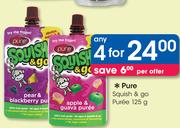 Pure Aquish & Go Puree-4x125g