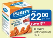 Purity Teething Biscuits-150g Per Pack