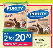 Purity Mabele Porridge-2x350g