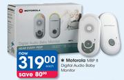 Motorola MBP 8 Digital Audio Baby Monitor-Each