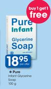 Pure Infact Glycerine Soap-100g Per Offer