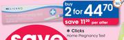Clicks Home Pregnancy Test-2 Nos