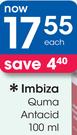 Imbiza Quma Antacid-100ml Each