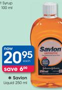 Savlon Liquid-250ml