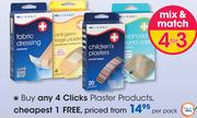 Clicks Plaster Products-Per Pack