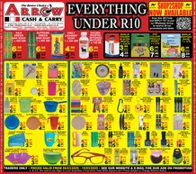 Arrow Cash & Carry : Everything Under R10 (09 March - 15 March 2025)