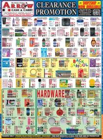Arrow Cash & Carry : Clearance Promotion (02 March - 08 March 2025)