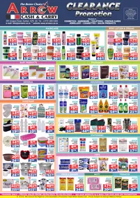 Arrow Cash & Carry : Clearance Promotion (20 April - 03 May 2025)