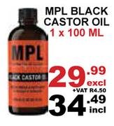 MPL Black Castor Oil-1 x 100ml