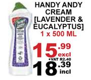 Handy Andy Cream lavender & Eucalyptus-1 x 500ml