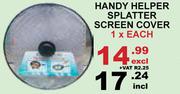 Handy Helper Splatter Screen Cover-1 x Each