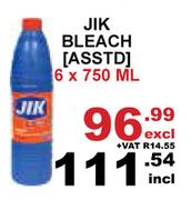Jik Bleach Asst-6 x 750ml