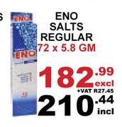 Eno Salts Regular-72 x 5.8gm