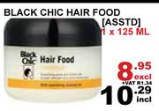 Black Chic Hair Food Asst-1 x 125ml