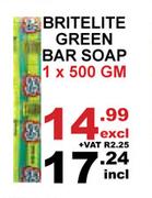 Britelite Green Bar Soap-1 x 500gm