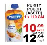 Purity Pouch Asst-1 x 110gm