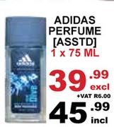 Adidas Perfume Asst-1 x 75ml