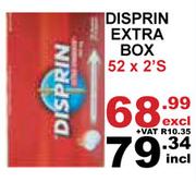 Disprin Extra Box-52 x 2's