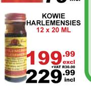 Kowie Harlemensies-12 x 20ml