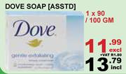 Dove Soap Asst-1 x 90/100gm