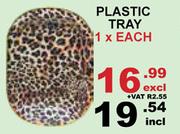 Plastic Tray-1 x Each