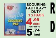 Scouring Pad Heavy Duty-1 x Pack