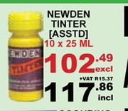Newden Tinter Asst-10 x 25ml