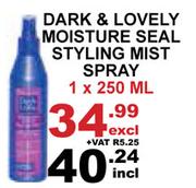 Dark & Lovely Moisture Seal Styling Mist Spray-1 x 250ml