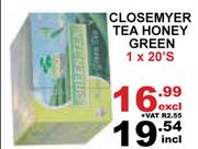 Closemyer Tea Honey Green-1 x 20's