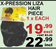 X-Pression Liza Hair Piece-1 x Each