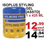 Isoplus Styling Gel Asst-1 x 425ml