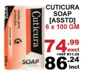 Cuticura Soap Assorted-6 x 100g