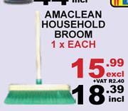 Amaclean Household Broom-Each