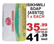 Isikhwili Soap Assorted-Each