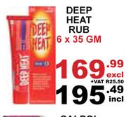 Deep Heat Rub-6 x 35g