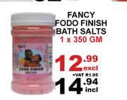 Fancy Food Finish Bath Salts-1 x 350g