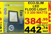 Eco Slim LED Floodlight 1 x 200 Watts