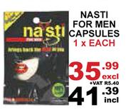 Nasti For Men Capsules-Each