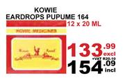 Kowie Ear Drops Pupume 164-12 x 20ml