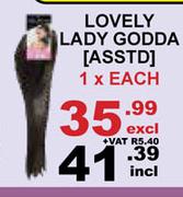 Lovely Lady Godda Assorted-Each
