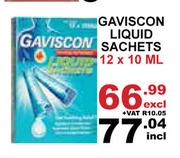 Gaviscon Liquid Sachets-12 x 10ml