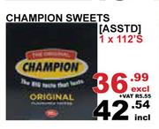 Champion Sweets Assorted-112's