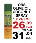 ORS Olive Oil Coconut Spray-240ml