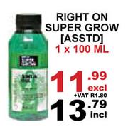 Right On Super Grow Assorted-100ml