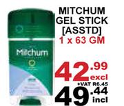 Mitchum Gel Stick Assorted-63g