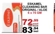 Eskamel Cleansing Bar Original Aloe-6 x 75g