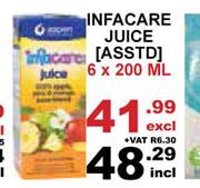 Infacare Juice Assorted-6 x 200ml